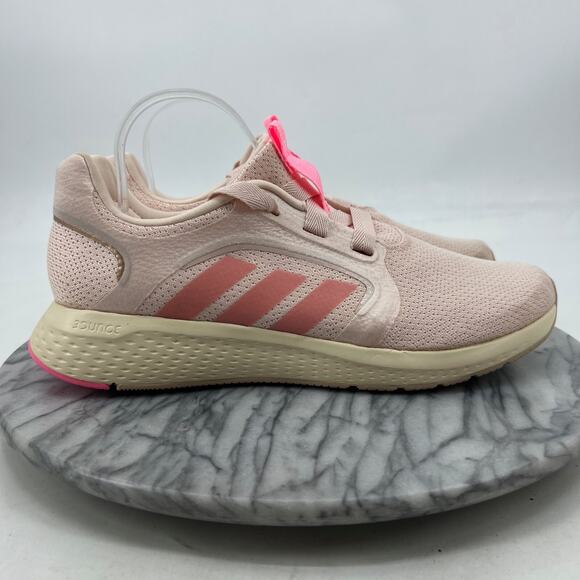Adidas Womens 9 Running Shoes Pink Edge Lux Cushioned Lightweight GeoFit Workout - Picture 2 of 12